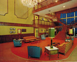 The Ramada Inn San Fransisco Intl Airport - Vintage c1960 Postcard - Lobby - £2.85 GBP