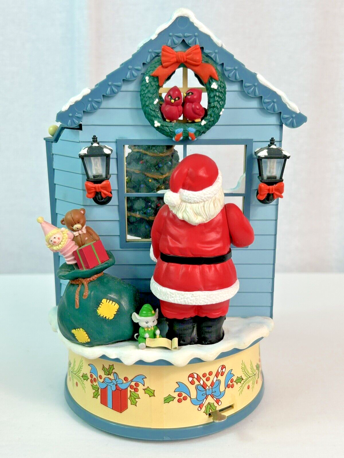 Action Music Box VTG 1991 Enesco Small World of Music
