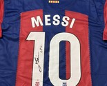Leo Messi Signed F.C. Barcelona Soccer Jersey COA - £352.34 GBP