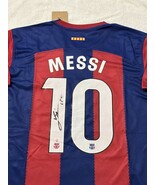 Leo Messi Signed F.C. Barcelona Soccer Jersey COA - $399.00
