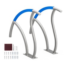 VEVOR Pool Handrail, 2Pack 30&quot;x30&quot; ?42 mm Swimming Pool Stair Rail, 304 ... - $280.25