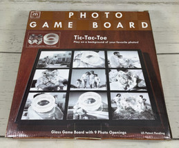 New Melannco Tic-Tac-Toe Photo Game Board - $10.60