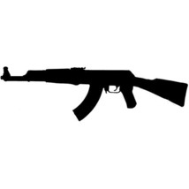AK-47 sticker VINYL DECAL Military Service Hero Patriot Airsoft - $9.50