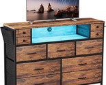 With A Sturdy Frame, Pu Finish, 11 Drawers, Side Pockets, And A Wood, In... - $168.95
