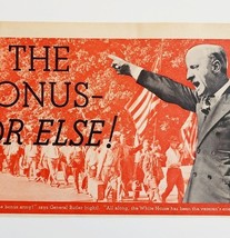 1936 General Butler Military Headline Antique Ephemera Army Veterans Rig... - $459.07 MXN