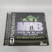 Men in Black The Series Crashdown PlayStation, 2001 Infogrames Complete Tested - $13.81