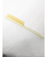 Vintage Tupperware Hair Brush 8&quot; Teaser Comb Teasing #436-3 off White ro... - $26.00
