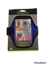 E-circuit Sport Armband Case, Adjustable Strap, Blue Fits Most Phones  - $149.64 MXN