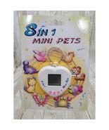 Vintage Tamagotchi-alike Mini Giga Pet Toy Virtual 8 in 1 Electronic Pet - $50.22