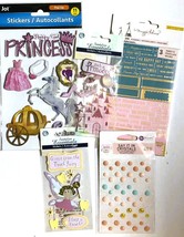 Scrapbooking Stickers Princess &amp; Tooth Fairy 4 Pack Lot Embellishments - £7.07 GBP
