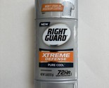 Right Guard Xtreme Defense Pure Cool Antiperspirant Deodorant Solid Stic... - £11.18 GBP