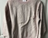 Sanrio Hello Kitty Long Sleeved Sweatshirt Womens Size S  Pink Fleece Te... - $13.77
