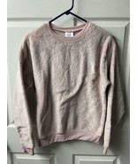 Sanrio Hello Kitty Long Sleeved Sweatshirt Womens Size S  Pink Fleece Te... - £10.77 GBP