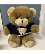 Vintage 1982 AMC Large 13” Teddy Bear Wearing Sweater Stuffed Plush - $550.48 MXN