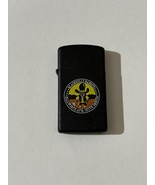 Vtg 1986 Black Hills Bandits Zippo Lighter Slim Ellsworth AFB South Dakota - $78.30