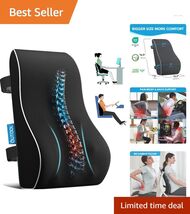 Portable Back Support Pillow for Chair and Car – Alleviate Pain, Improve... - $67.27