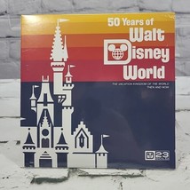 50 YEARS OF Walt Disney World 50th Anniversary D23 7&quot; Vinyl Brand New Sealed - £19.77 GBP