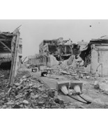 New 8x10 Photo- Tank obstacles in a street with destroyed buildings Tuni... - $8.81