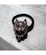 Wolf Head Hair Tie | Tribal Wolf Hair Accessory for Nature Lovers Unique... - $22.44 CAD
