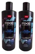 Lot of 2 Axe Fine Fragrance Collection Men&#39;s Body Wash Blue Lavender 18 oz - $19.99