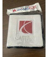 CD CASE SATURN White/red PRINT 24 CD/DVD/PC./GAME DISC. Micro Furr - $13.86