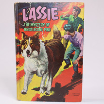 VINTAGE 1967 LASSIE The Mystery Of Bristlecone Pine Hardcover Book Whitman TV - £11.40 GBP