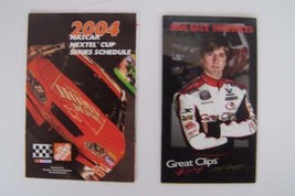 Nascar Racing Wallet Schedules Tony Stewart &amp; A J Foyt IV Home Depot - £3.87 GBP