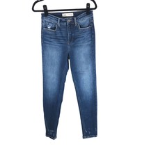 BKE Womens Stella High Rise Slim Fit Skinny Ankle Jeans Dark Wash Stretch 27 - £18.98 GBP