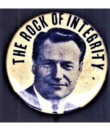 The Rock of Integrity - pinback Polical - €5,77 EUR