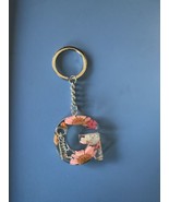 Pressed Flower Resin Letter G Clear Resin with Pink Flowers Gemini Sign - $12.41 CAD