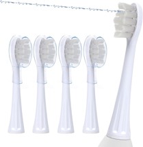 Replacement Flossing Toothbrush Heads with Covers for waterpik Sonic Fus... - £19.82 GBP