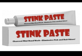 Stink Paste Charcoal Mint Hand Wash Fish &amp; Bait Odor Eliminator, One - 4... - £7.69 GBP