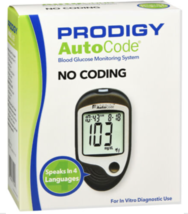Prodigy Autocode Talking Blood Glucose Monitoring Meter #70120 - $24.99