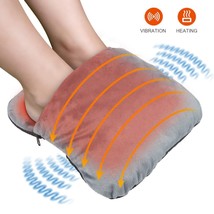 Portable USB Electric Heating Pad Winter Foot Warmers - £23.93 GBP