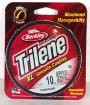 Berkley TRILENE XL Smooth Casting Clear 10 LB FISHING LINE 300 Yards - £4.54 GBP