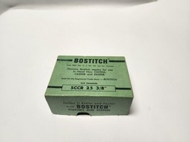 Vintage Box of Bostitch SCCR 25 3/8&quot; Staples 5000 Count - $473.02 MXN