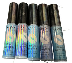 5 PIECE NYX This is (Thisis) (Thisiseverything) Everything Lip Oil Gloss SEALED - $38.72