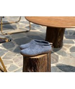 Denim Outdoor Open Heel Slippers with Rubber Sole -38- Handmade and Dura... - €62,53 EUR Denim Outdoor Open Heel Slippers with Rubber Sole -38- Handmade and Dura... - €62,53 EUR