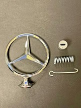 Bonnet Hood Emblem Badge Ornament Star Repair Kit Set for Mercedes W108 W109 - $56.33