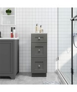 Royal Cabinets 80-8202-0-1610 Grey Shaker 3 Drawers Bathroom Vanity Base, - €169,10 EUR