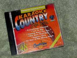 COUNTRY HOT HITS Vol.48 Karaoke CD + G w/lyrics 6 songs  (case-26) - £6.99 GBP
