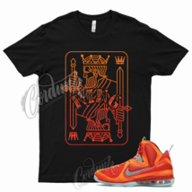 KING T Shirt for Lebron 9 Total Orange Metallic Silver Team Mango Big Bang 19 8 - £20.17 GBP+