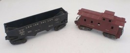 Lot Of 2 Lionel Train Cars - 6456 Hopper &amp; 6017 Caboose - £15.67 GBP