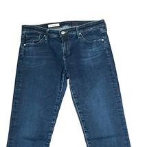 AG Adriano Goldschmied The Stevie Jeans Size 28R Blue Slim Straight Denim 30X32 - £23.87 GBP