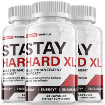 Stay Hard XL - Male Virility - 3 Bottles - 180 Capsules - $117.00