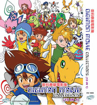 DVD Anime Digimon Movie Collection 15 in 1 Box Set English Subtitle &amp; All Region - £63.86 GBP
