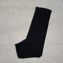 Chicos Travelers Slinky Pants Womens 2 US 12 Black Side Zip Stretch - £23.25 GBP