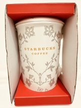 Starbucks Lunar Chinese New Year 2010 Cup Mug White with Lid 14 oz BRAND... - £19.34 GBP