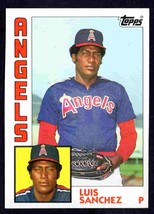California Angels Luis Sanchez 1984 Topps #258 nr mt ! - £0.39 GBP