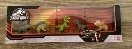 Jurassic World Dominion Micro Dinosaurs 5 Figure Collection Toys NEW Mat... - $13.99